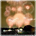 ゆったりスマート、避暑地でも！ 快適！花火大会